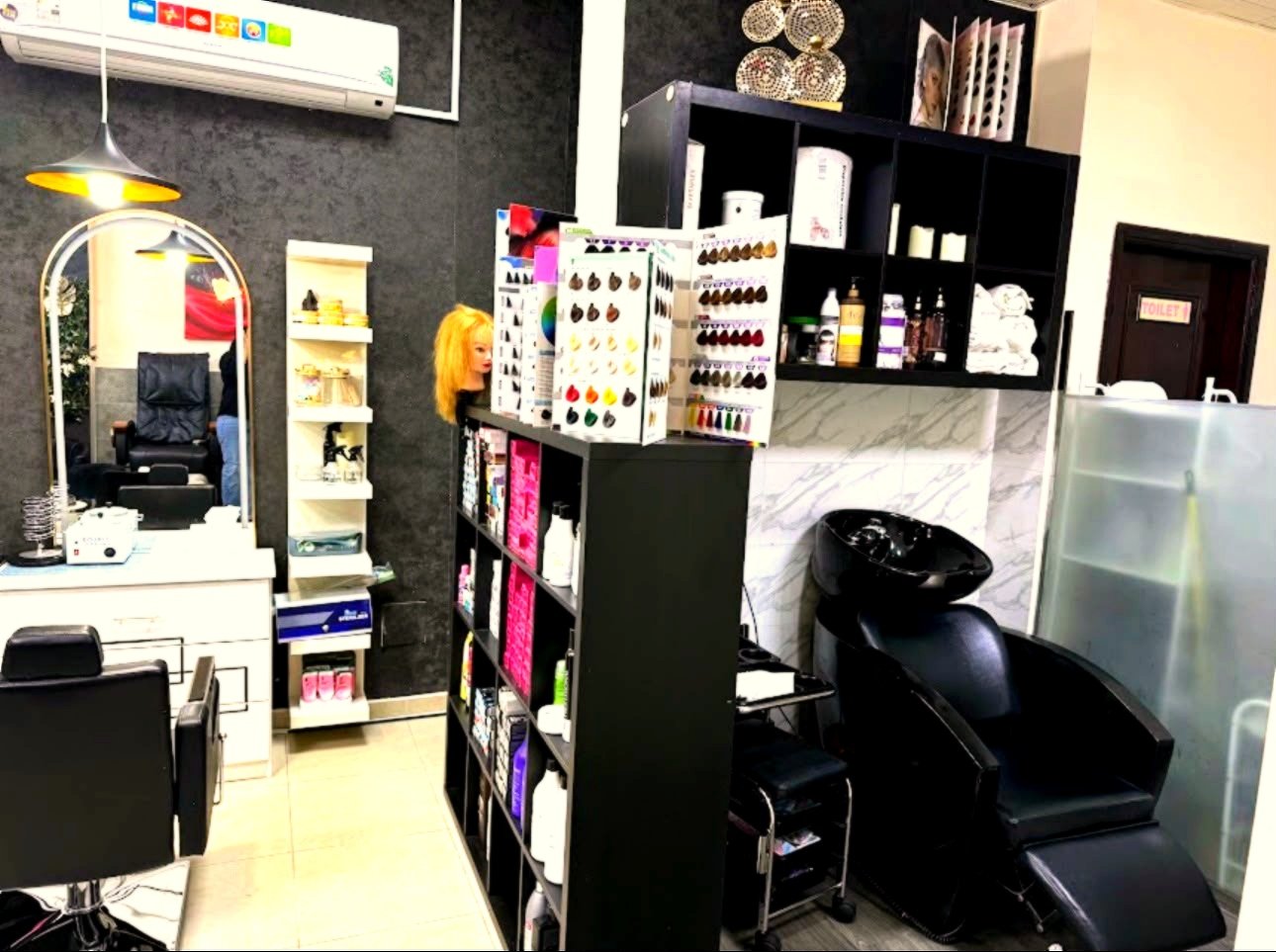 Hair color treatment