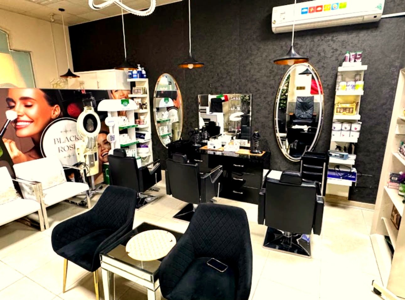 Full salon view